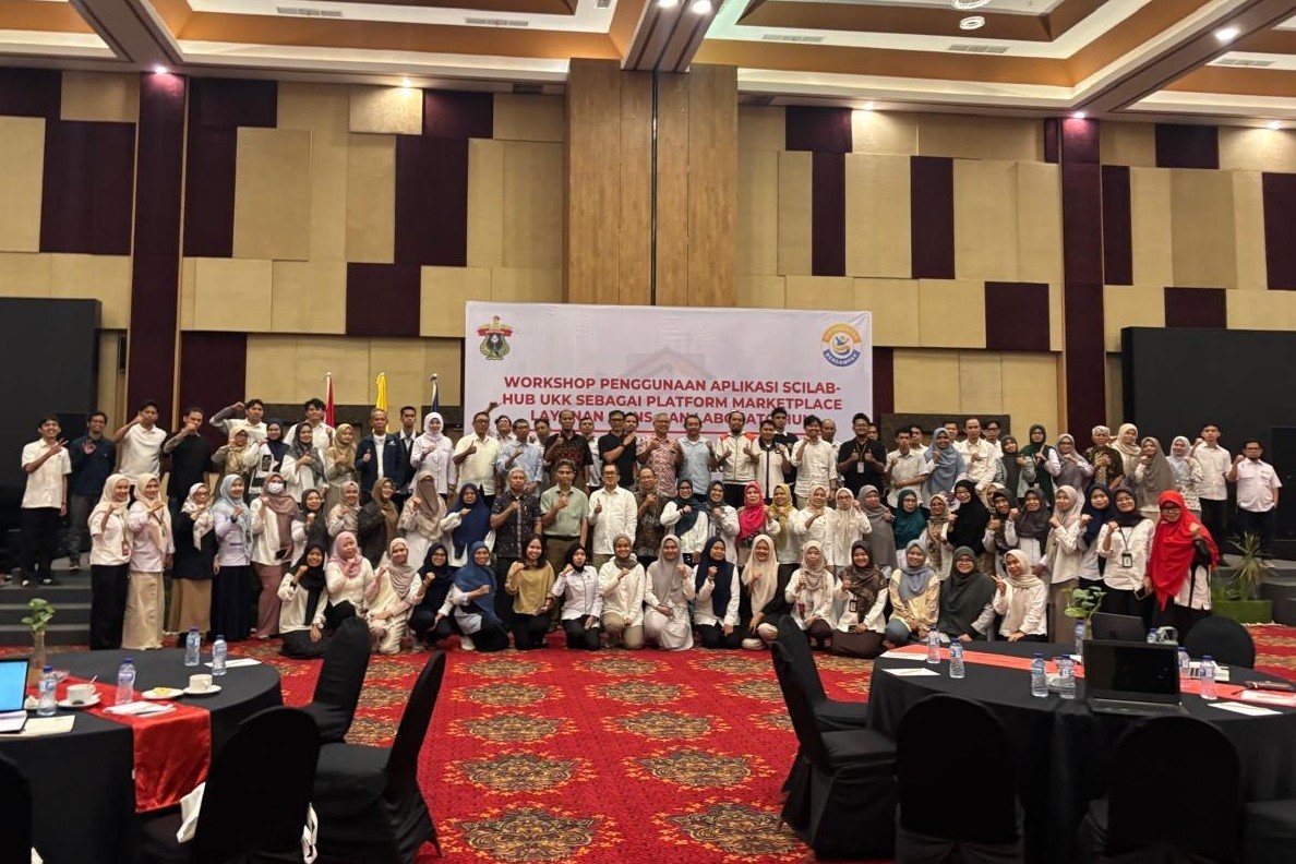 Workshop Penggunaan Aplikasi SciLab-Hub UKK sebagai Platform Marketplace Layanan Sains dan Laboratorium